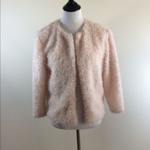 H&M Pink Fury Women’s SZ 10 Jacket Sweater